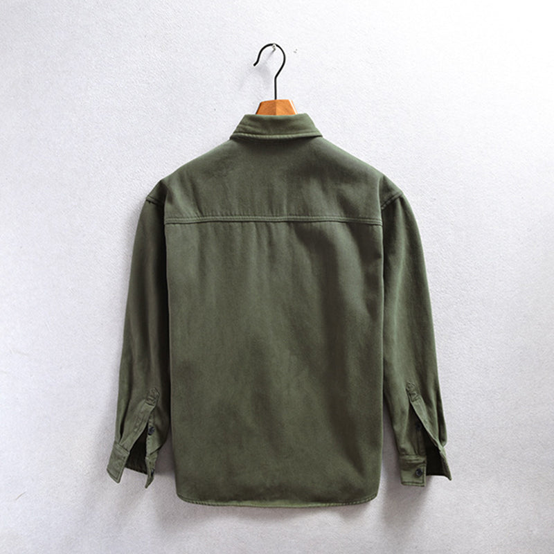 Camicia Cargo in Pile Uomo Enzo – foto 6