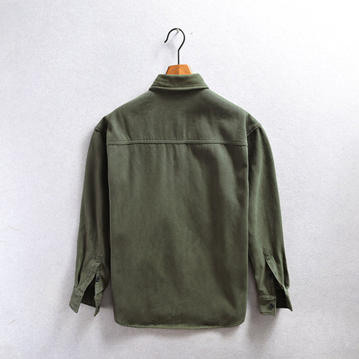 Camicia Cargo in Pile Uomo Enzo – foto 6