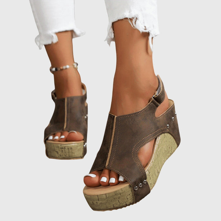 Lucinda - Sandali ortopedici chic