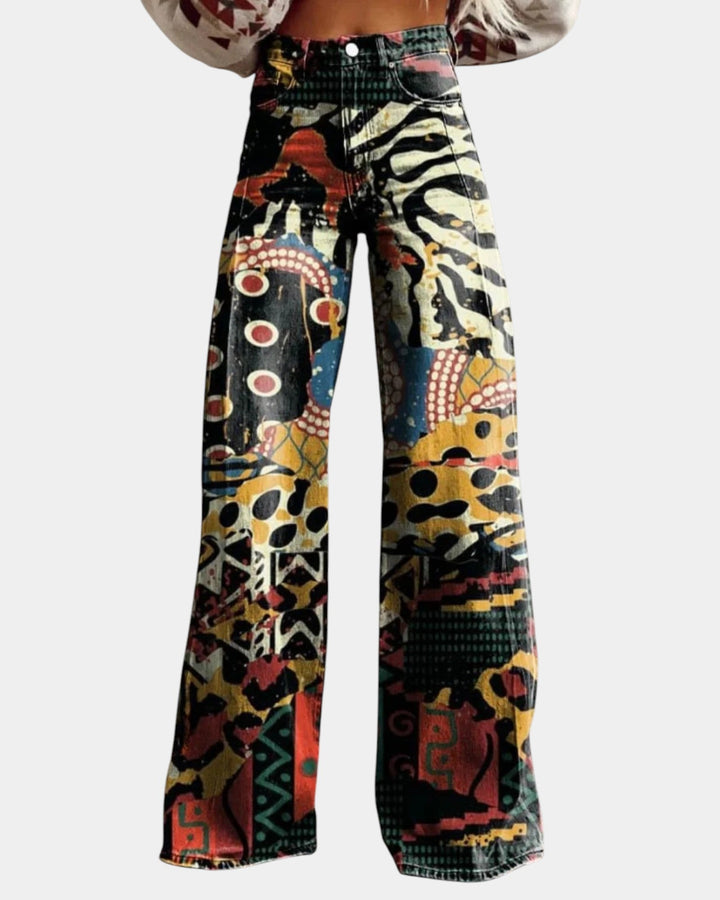 Pantaloni Morbidi Eleganti Élodie Nero – Bottega Moretti