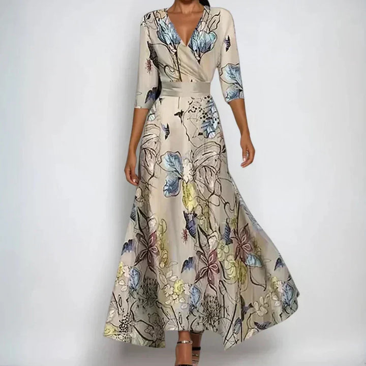 Emily | Elegante Vestito a Fiori