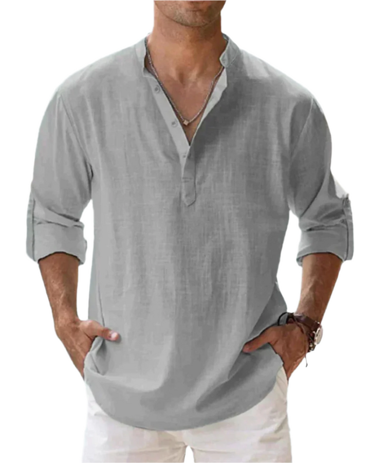Camicia in Cotone Uomo Fiorenzo – foto 13