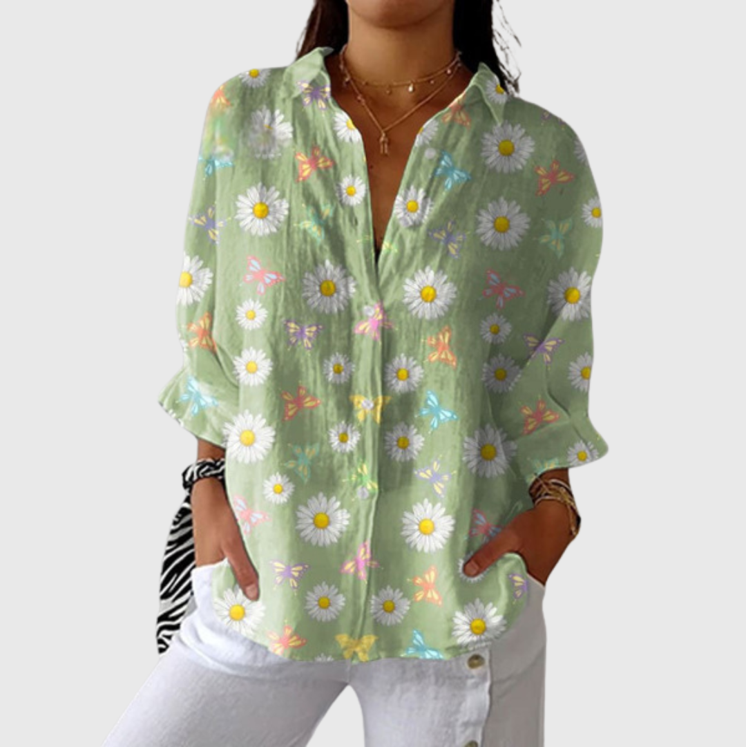 Blusa Leggera e Colorata Stampata Donna – Bottega Moretti