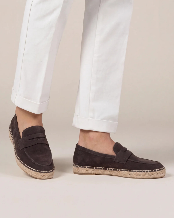 Espadrillas Coffee Suède Riviera