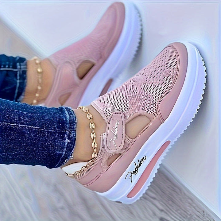 Sneaker a calzata facile con comfort stabile