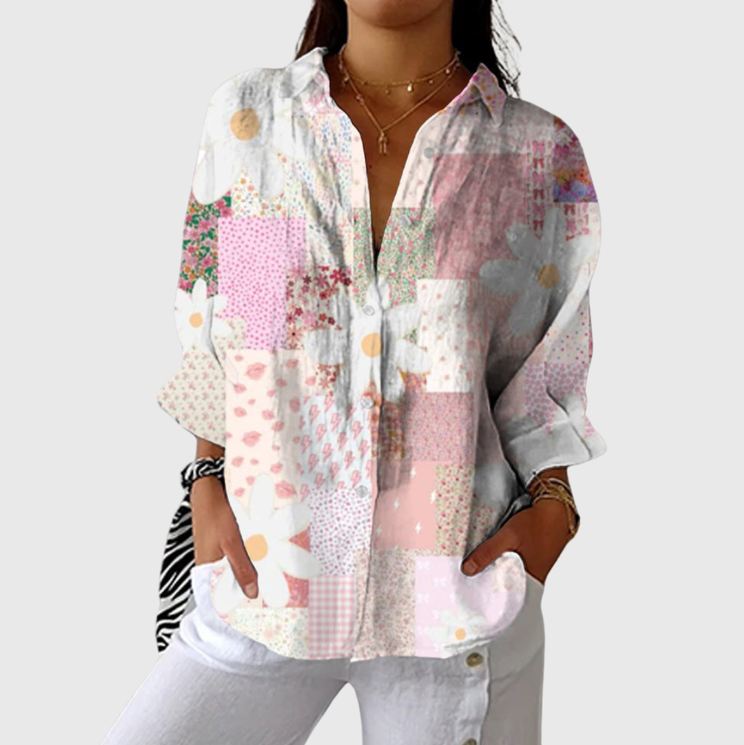 Blusa Leggera e Colorata Stampata Donna – Bottega Moretti