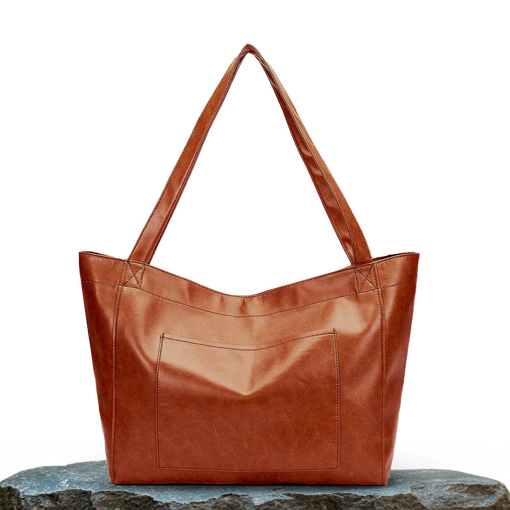Borsa a Spalla Vintage Donna Aurora Marrone – Bottega Moretti