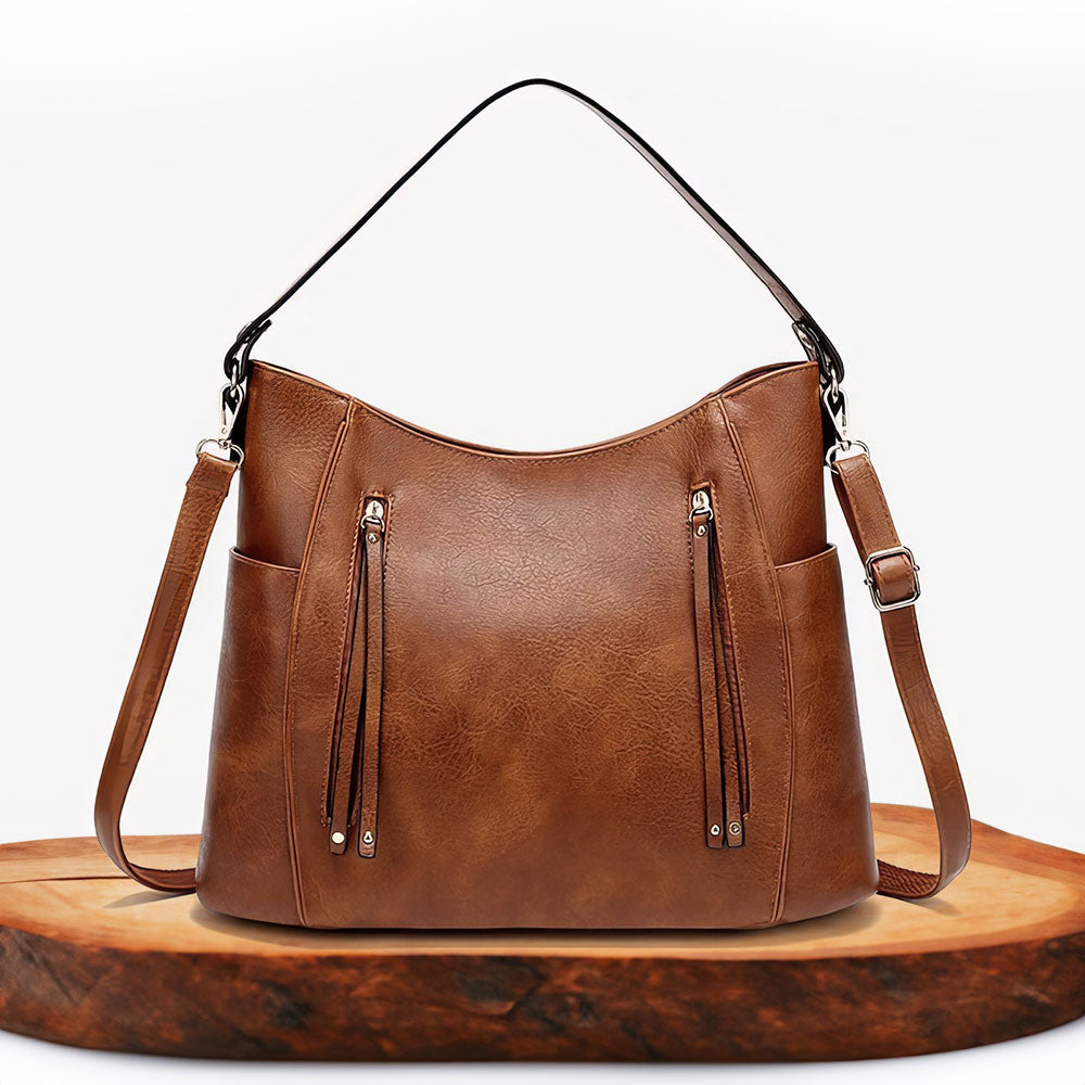 Borsa Elegante di Lusso Donna Blanche Marrone – Bottega Moretti