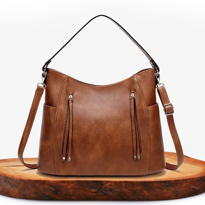 Borsa Elegante di Lusso Donna Blanche Marrone – Bottega Moretti