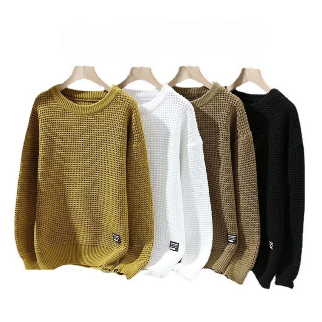 DELACROIX | PULL EN NID D'ABEILLE PREMIUM