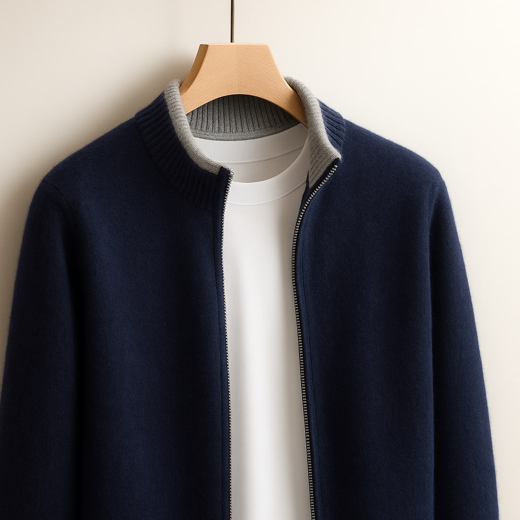 DELACROIX | PULL ZIP HOMME