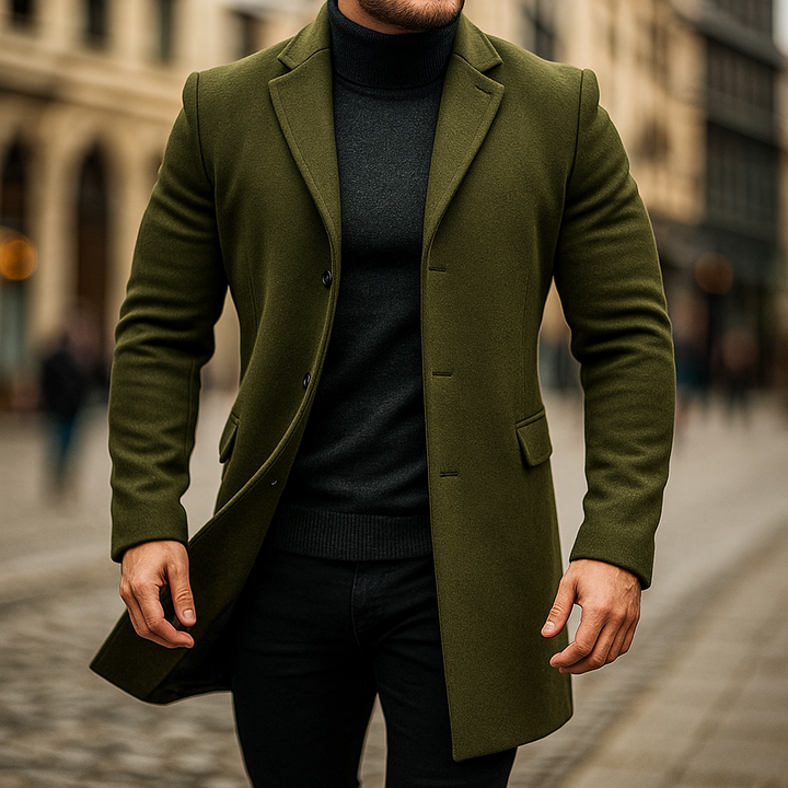 Trench in Lana Uomo Raffaele – foto 5