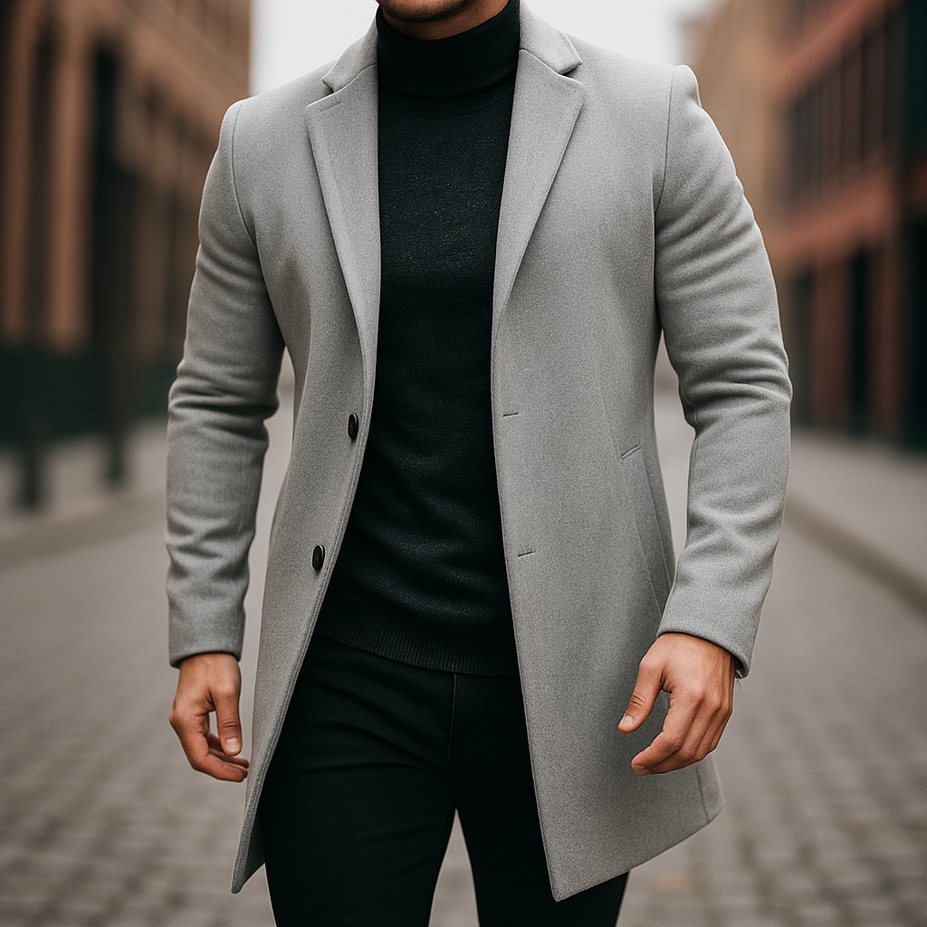 Trench in Lana Uomo Raffaele – foto 4
