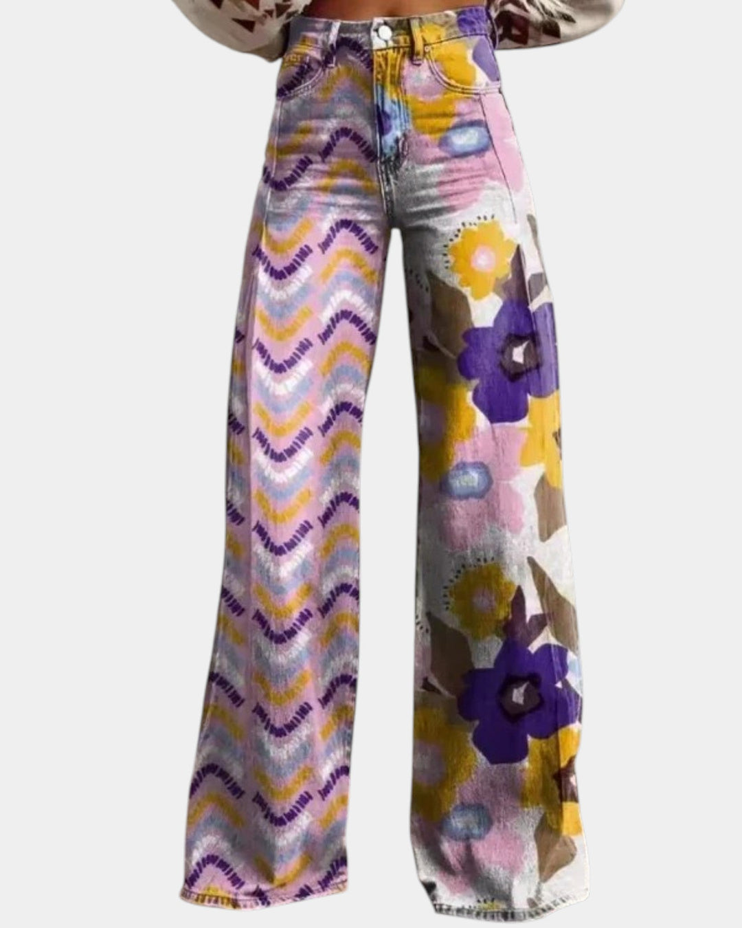 Pantaloni Boho a Fiori Isadora – Bottega Moretti