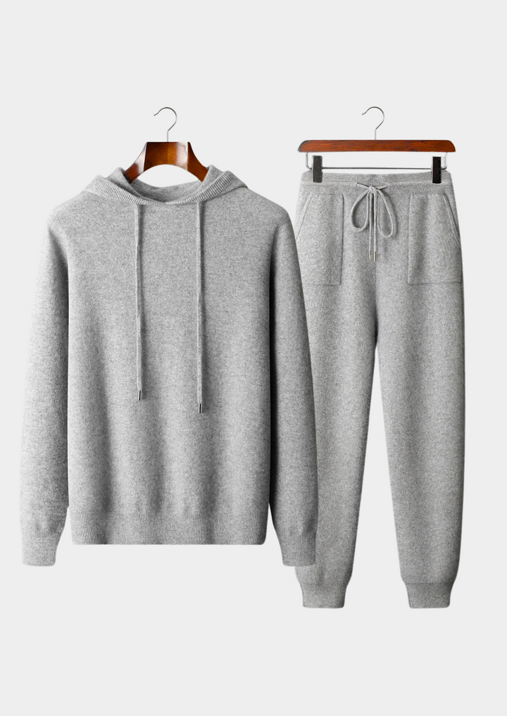 Set Leisure Alain in Cashmere Grigio Chiaro Premium
