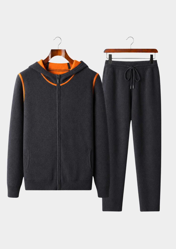 Set Leisure Milano in Cashmere Grigio Scuro Premium