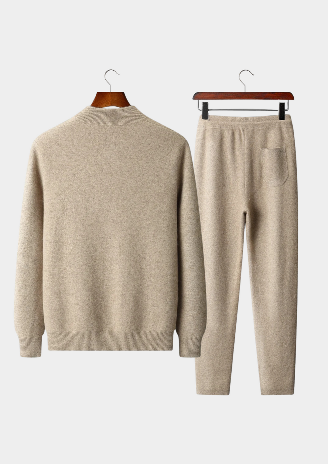 Set da tempo libero in cashmere premium Sand Denis
