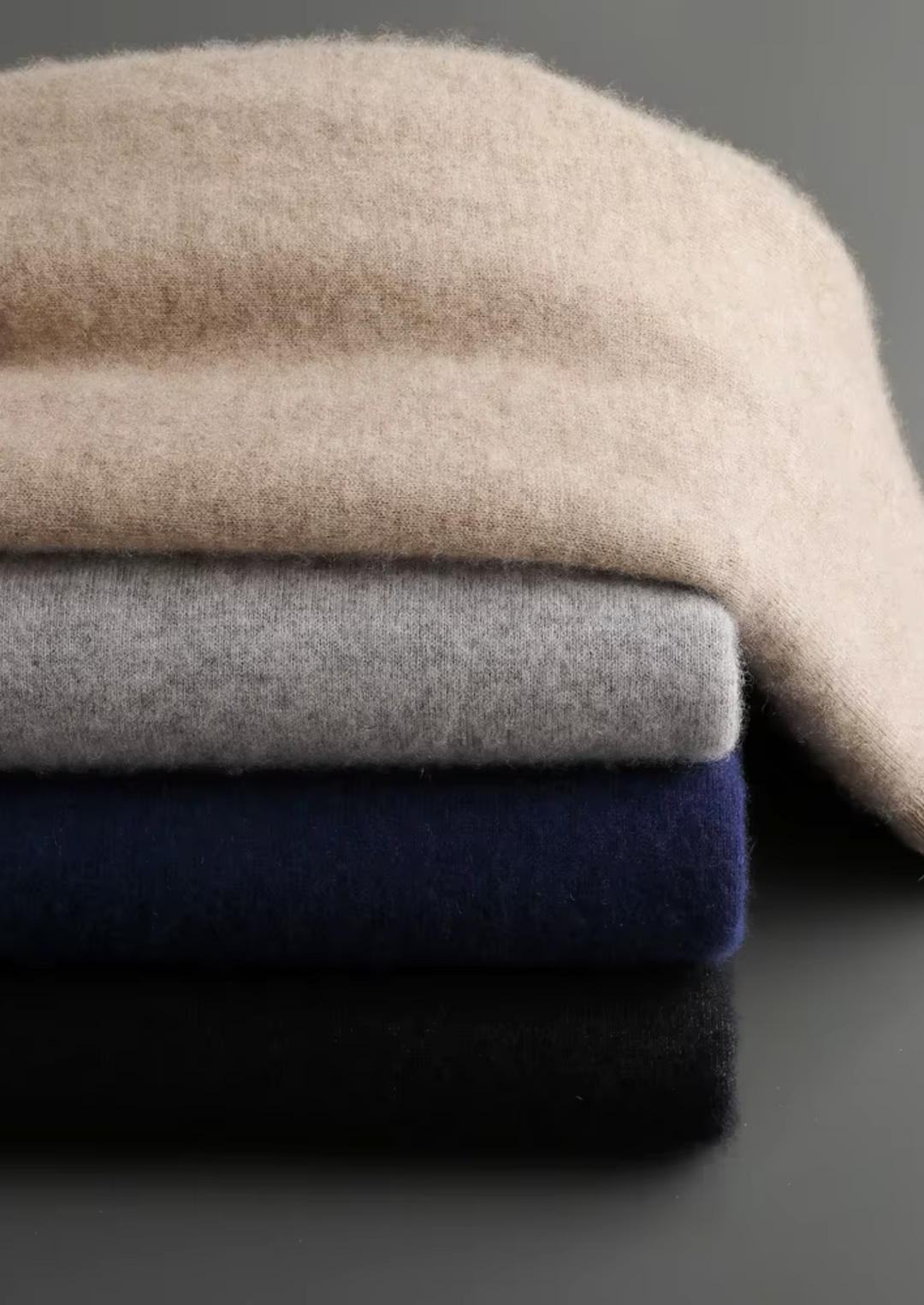 Set da Tempo Libero in Cashmere Blu Navy Premium