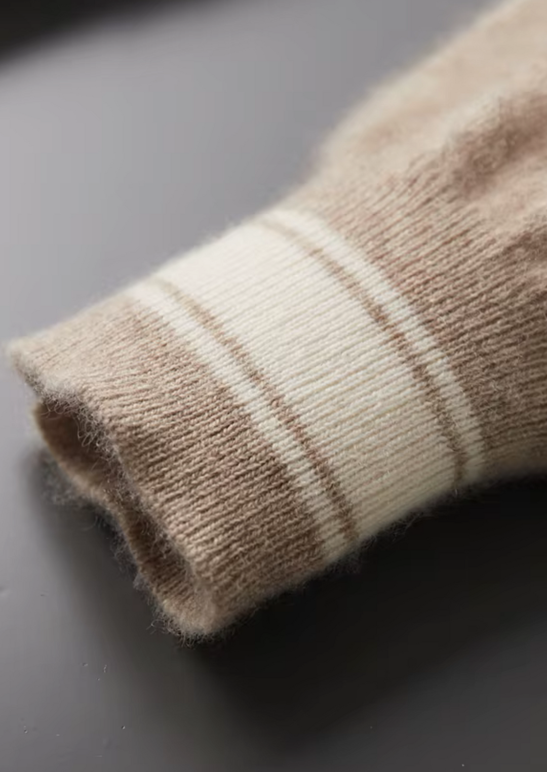 Set da Tempo Libero in Cashmere Premium Sand Vienna