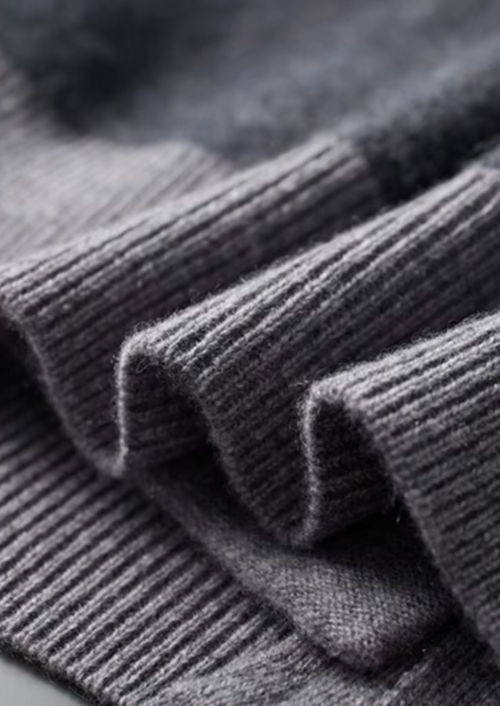 Set da Tempo Libero in Cashmere Grigio Scuro Premium Torino