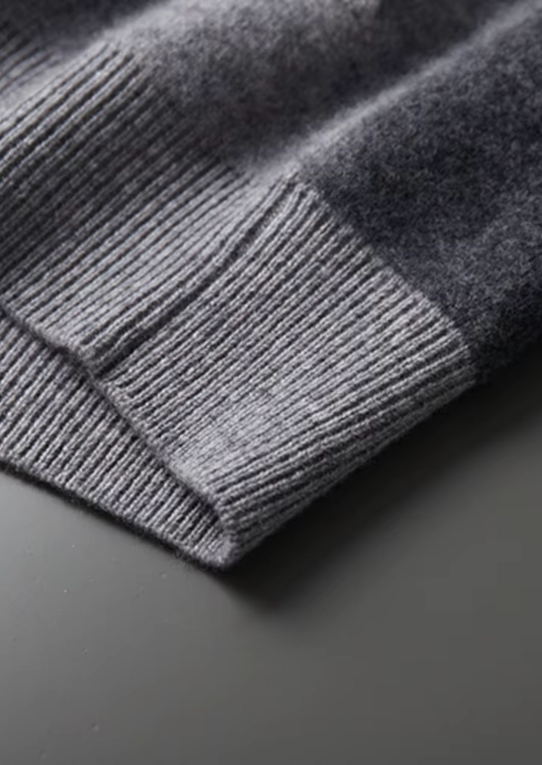 Set da Tempo Libero in Cashmere Grigio Scuro Premium Torino