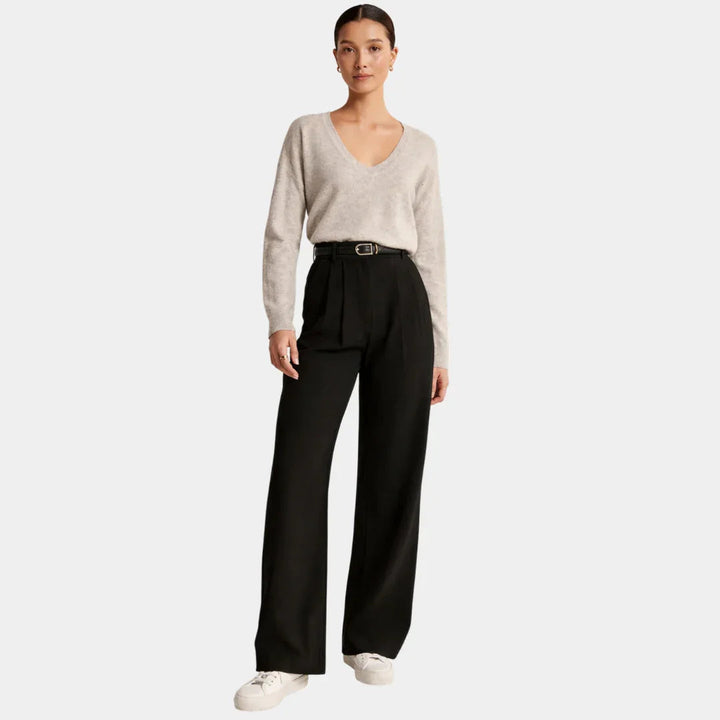 Pantaloni Comodi Chic Sophie Nero – Bottega Moretti