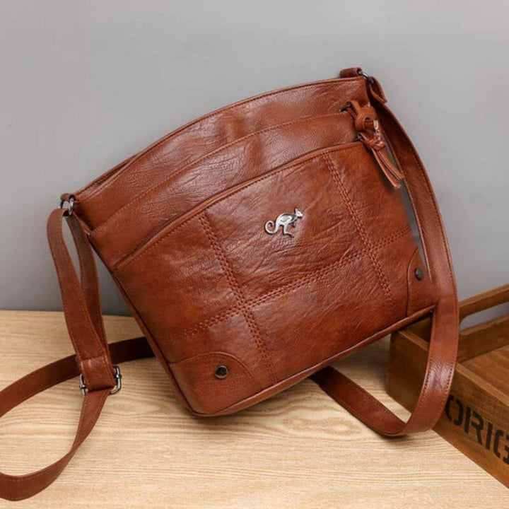 Borsa a Spalla in Pelle Donna Catherine – foto 2