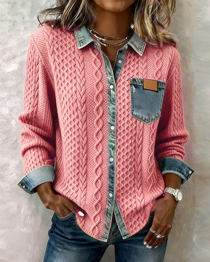 Maglione Denim Moderno Juliane – foto 2