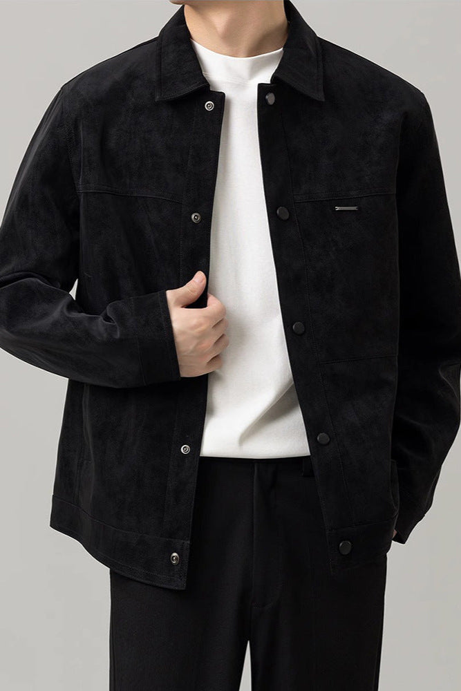 Giacca Leggera e Corta da Uomo con Maniche Regolari | Perfetta per l'Autunno