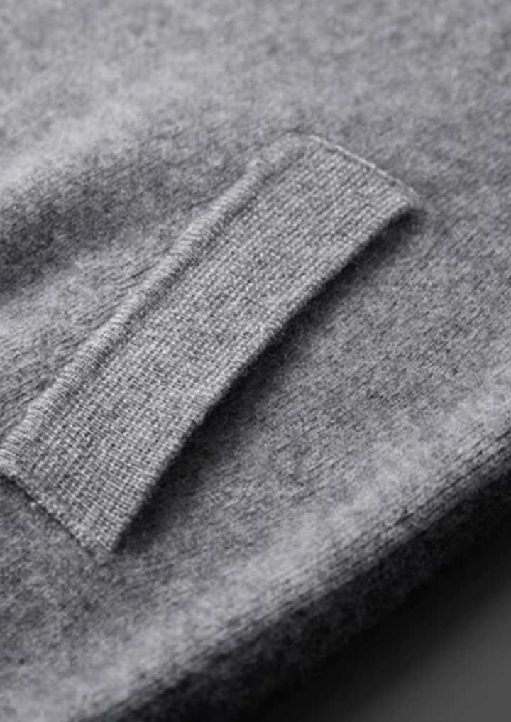 Set da Tempo Libero in Cashmere Grigio Scuro Premium Torino
