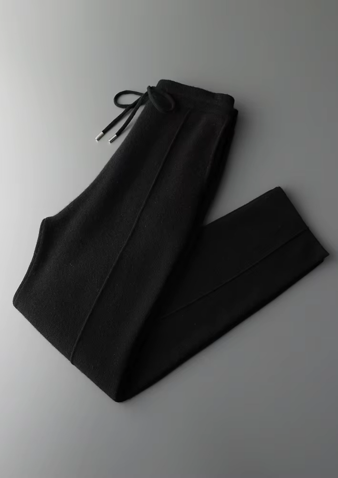 Set Falconi in Pura Lana Merino Extra-Fine Nera