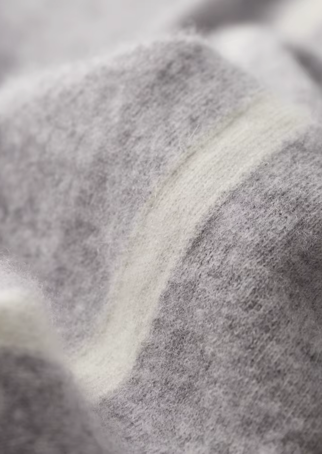 Set da Tempo Libero in Cashmere Premium Grigio Chiaro Vienna