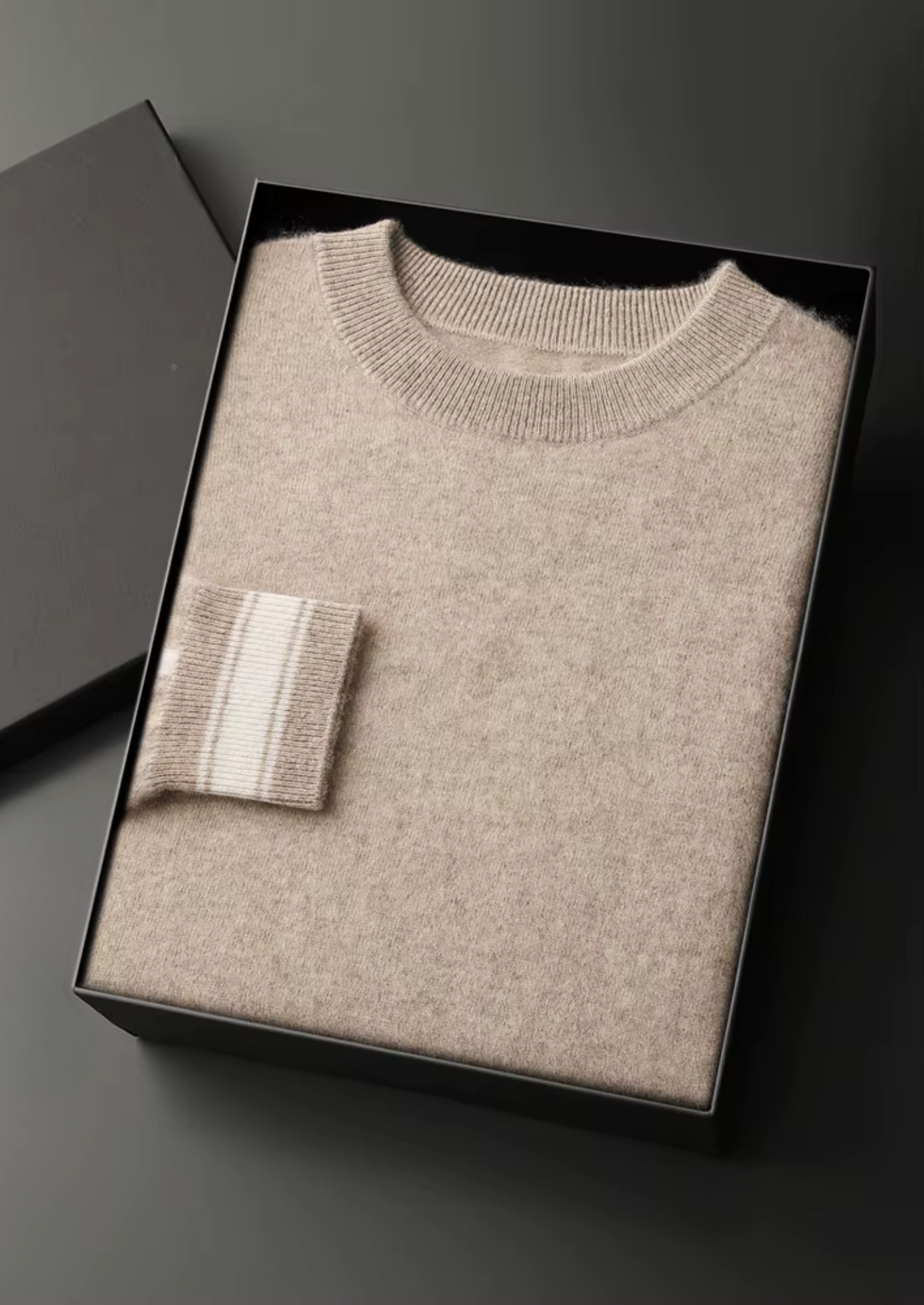 Set da Tempo Libero in Cashmere Premium Sand Vienna