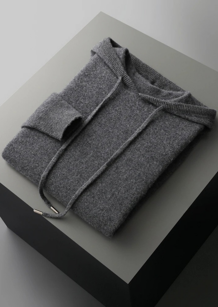 Set da Tempo Libero in Cashmere Grigio Scuro Premium Alain