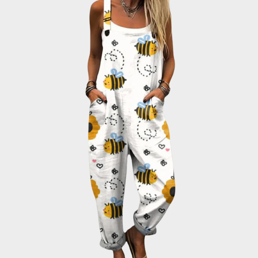 Jumpsuit Stampato Confortevole – Bottega Moretti