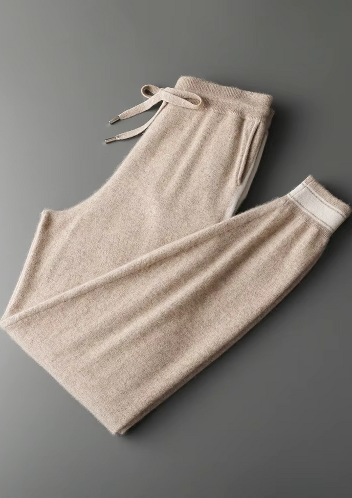 Set da Tempo Libero in Cashmere Premium Sand Vienna