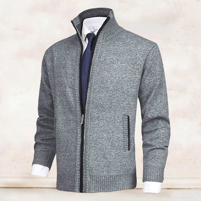 DELACROIX | CARDIGAN HOMME À MANCHES LONGUES