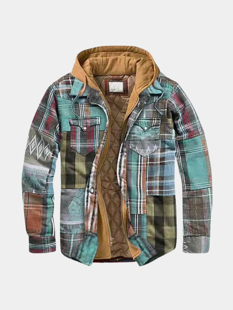 Giacca Vintage con Zip Uomo Pietro Verde Menta – Bottega Moretti