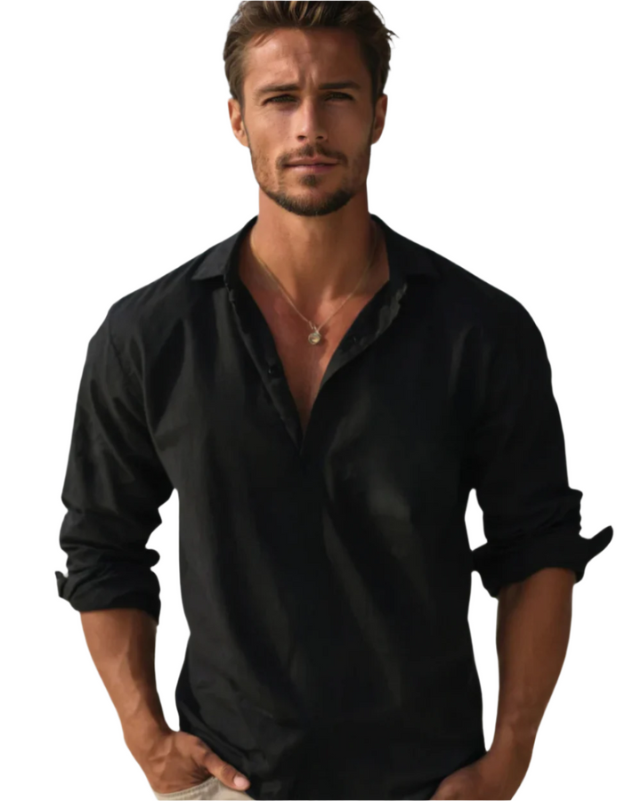 Camicia in Cotone Uomo Fiorenzo – foto 2