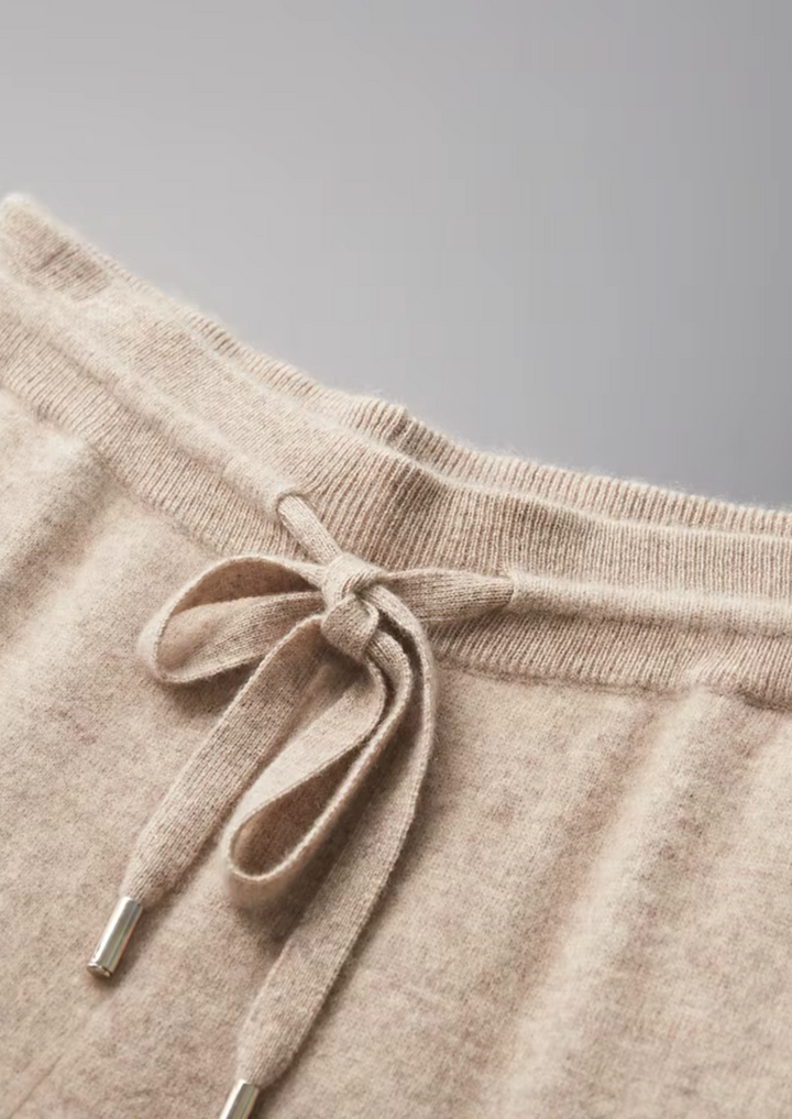 Set da Tempo Libero in Cashmere Premium Sand Vienna