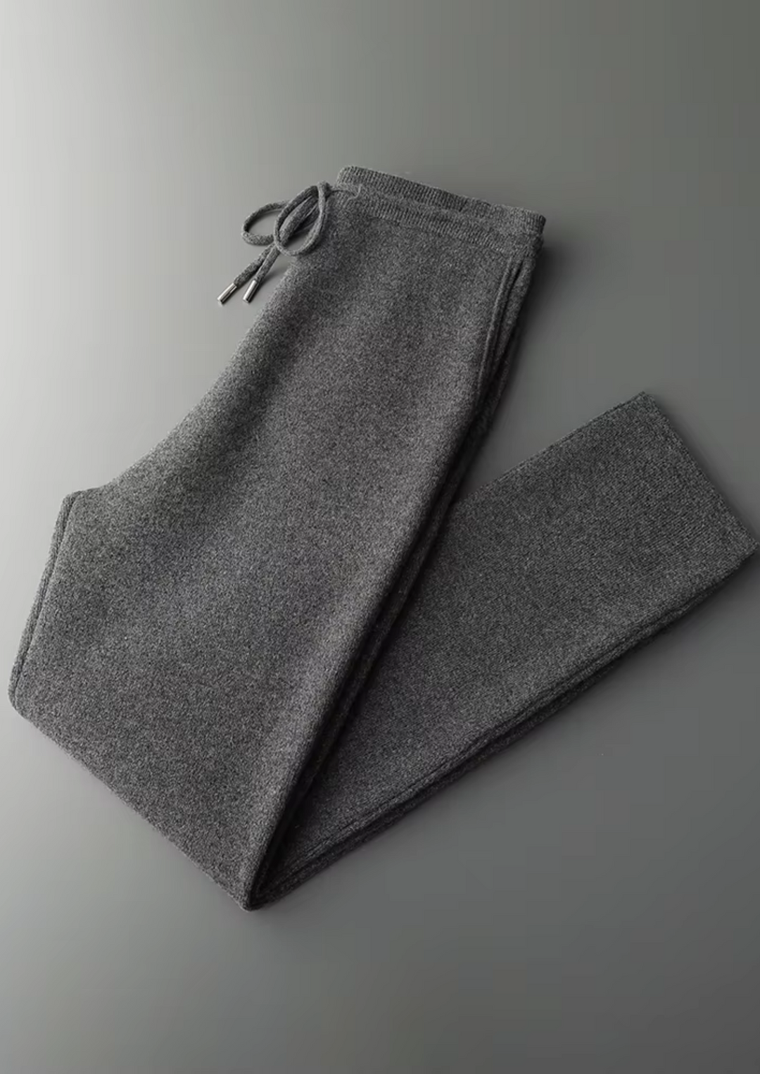 Set Savro in pura lana merino extra fine grigio scuro