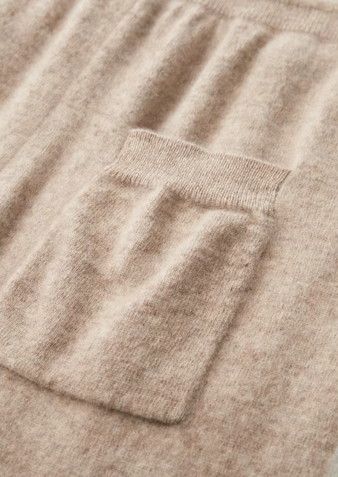 Set da Tempo Libero in Cashmere Premium Sand Vienna