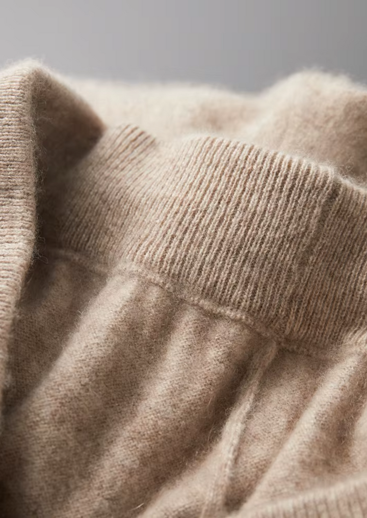Set da Tempo Libero in Cashmere Premium Sand Vienna