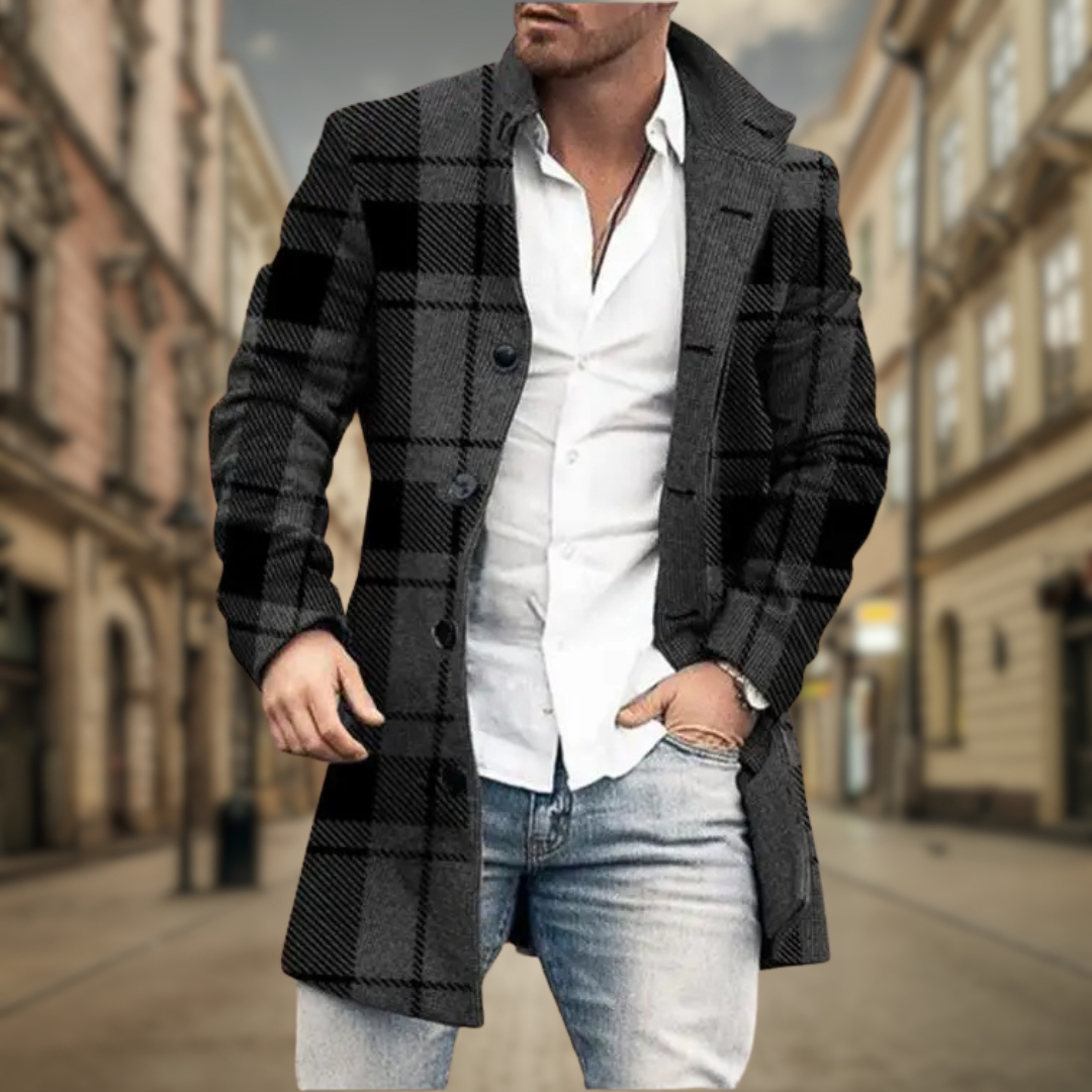 Cappotto Elegante Uomo Silvio – foto 4