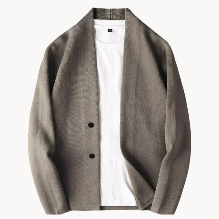 Giacca Uomo in Maglia Brandon Beige – Bottega Moretti