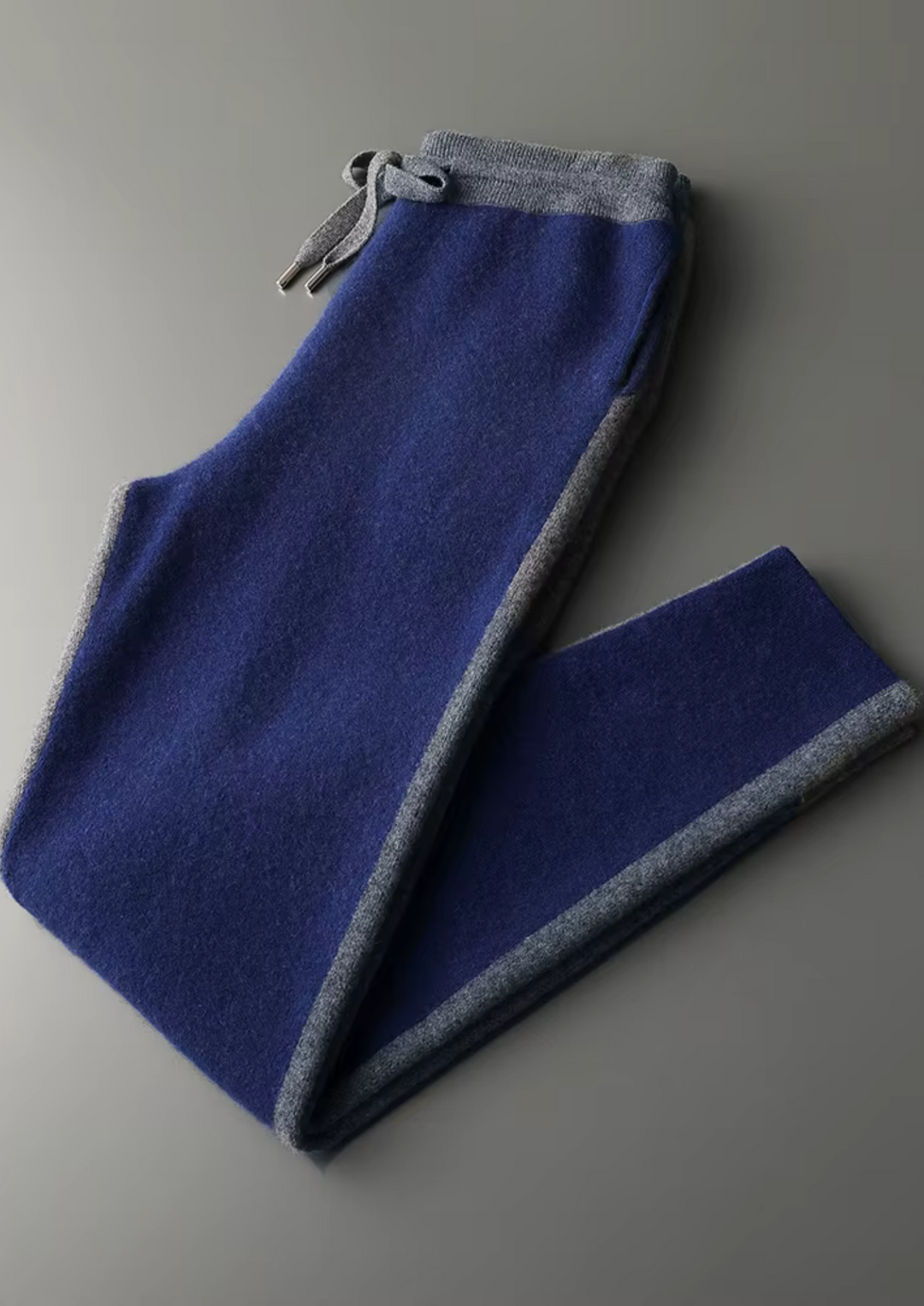 Set da Tempo Libero in Cashmere Blu Navy Premium