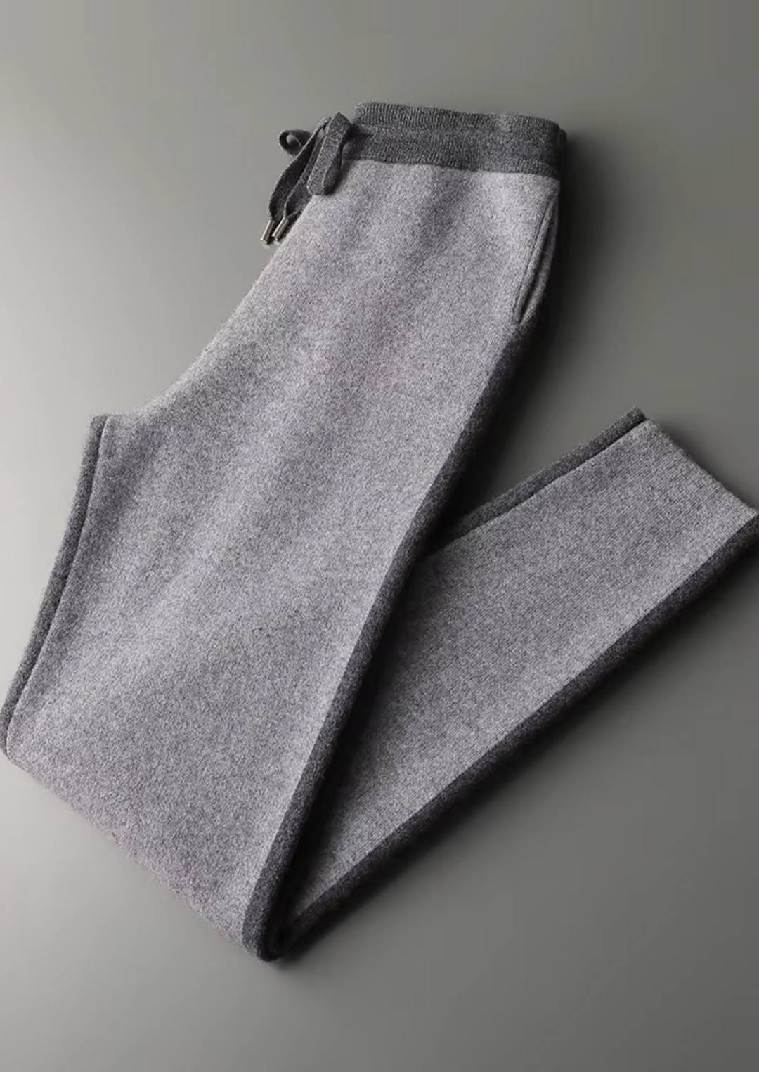 Set da Tempo Libero in Cashmere Grigio Scuro Premium Torino