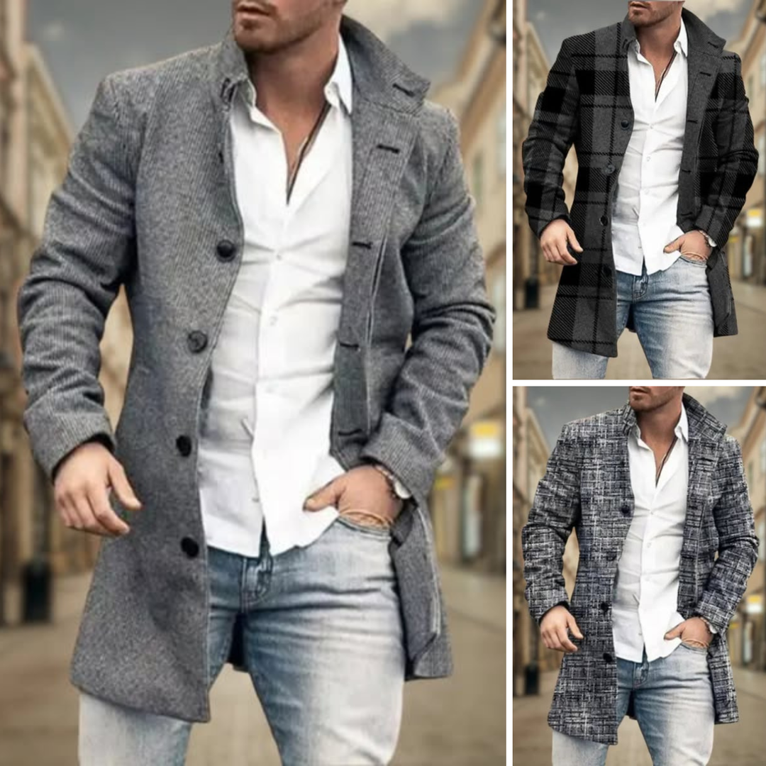 Cappotto Elegante Uomo Silvio – foto 7