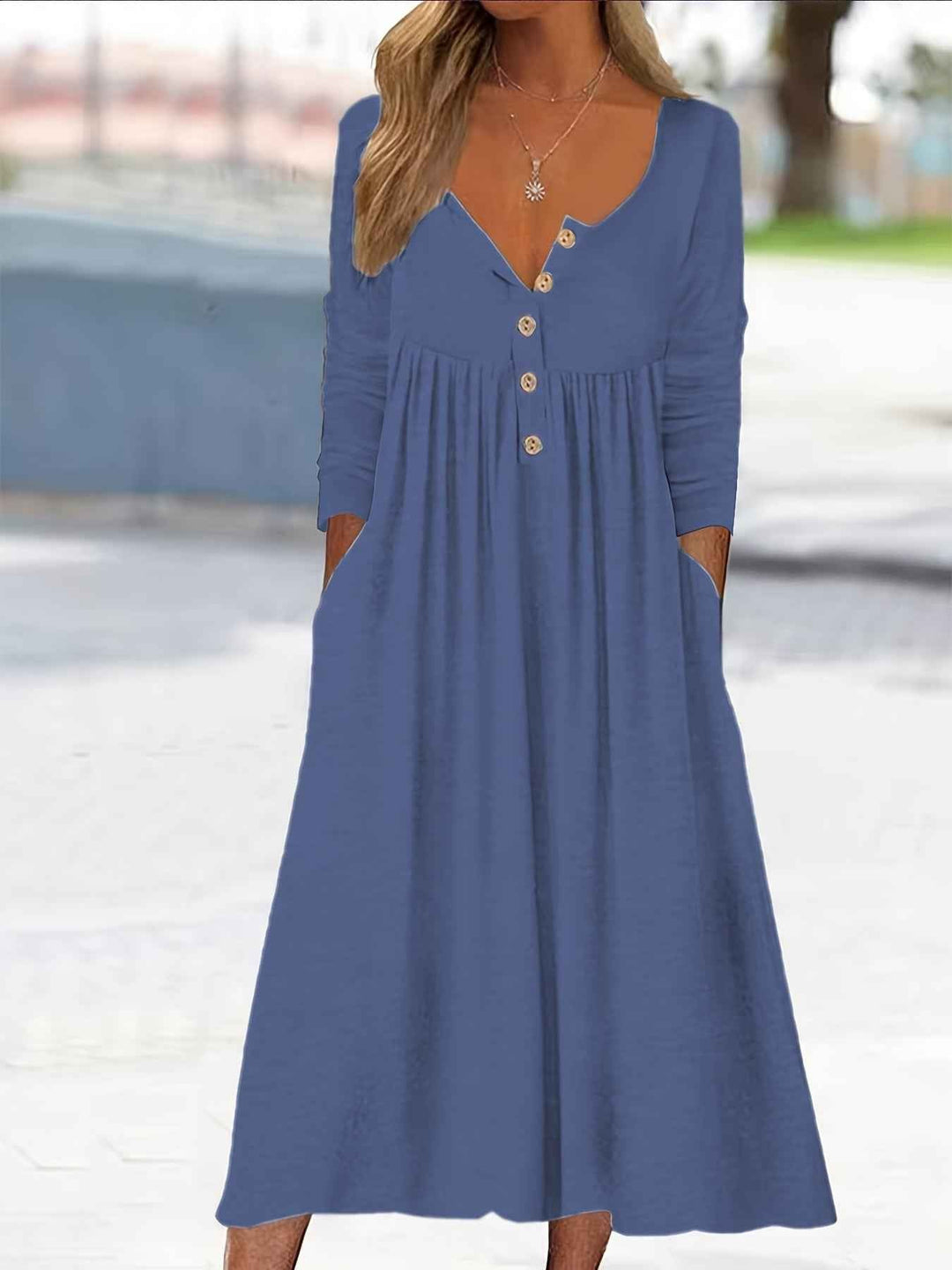 ZARA | ABITO MIDI CON BOTTONI DAVANTI