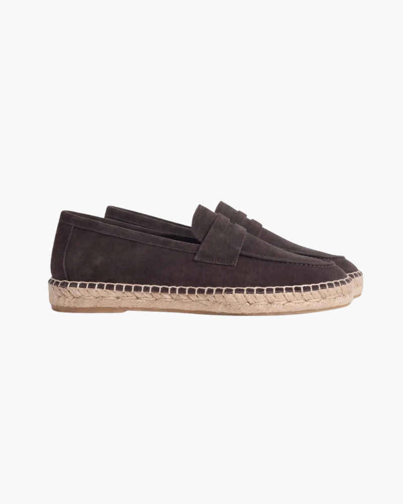 Espadrillas Coffee Suède Riviera